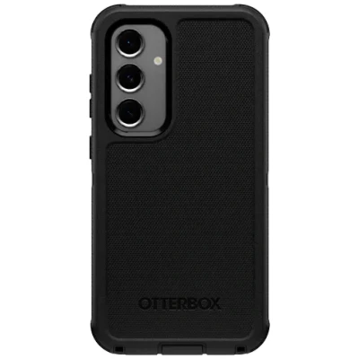 Abbildung von OtterBox Defender Kunststoff Back Cover Schwarz Samsung Galaxy S24 FE