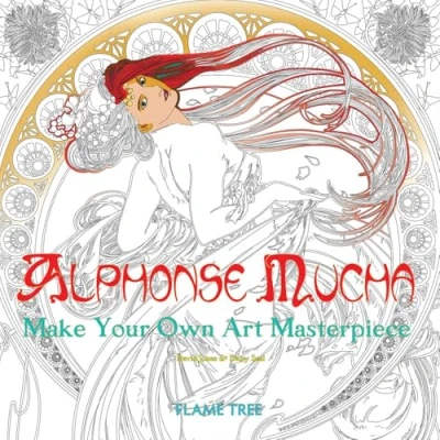 Abbildung von Alphonse Mucha: Make Your Own Art Masterpiece (Colouring Books)