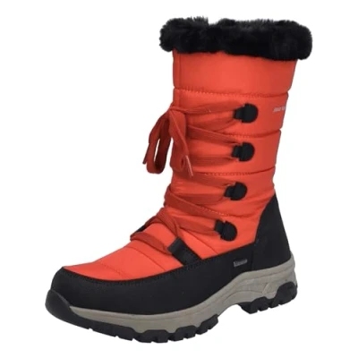 Abbildung von Josef Seibel Snowboot/Winterstiefel, Damen, Größe: 41, Schwarz rot Schuhe