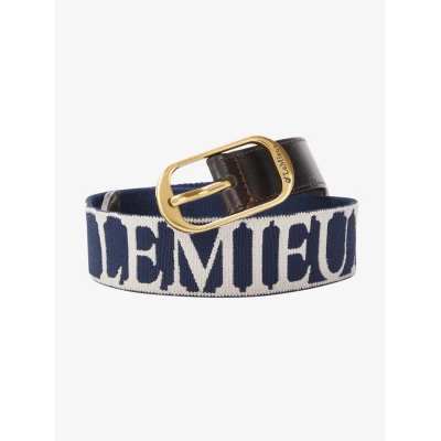 Abbildung von LeMieux Gürtel Eddie Elasticated Navy/Stone