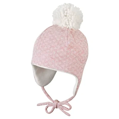Abbildung von Sterntaler Baby Mädchen Mütze Inkamütze Punkte, Rosa, 53