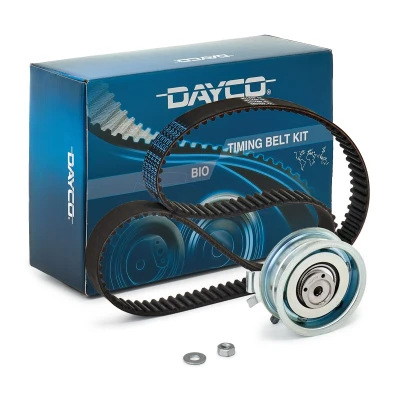 Abbildung von DAYCO KTB253 Zahnriemensatz VOLKSWAGEN: Golf 6, 5, Sharan I, AUDI: A4 B5 Avant, Saloon, A3 Hatchback, SKODA: Octavia 2 Combi