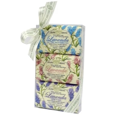 Abbildung von Nesti Dante Seife Italienisches natürlichem Lavendel Set (150 g x 3)