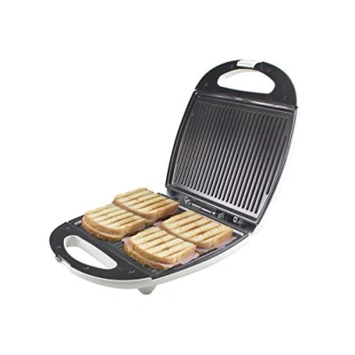 Abbildung von BEPER Toaster, Kunststoff, Weiß/Rot, 1300W