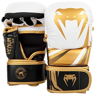 Abbildung von Venum Unisex Challenger 3.0 Mma Sparring Handschuhe, Weiß / Schwarz Gold, S EU