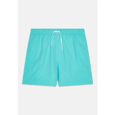 Abbildung von Champion Small LOGO Badeshorts für Kinder, Größe: 162/167, Aqua blue/new navy