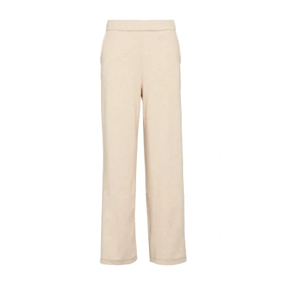 Abbildung von s.Oliver Weiche MIT WIDE Stoffhose, Damen, Größe: 32, Hellbraun