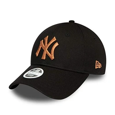 Abbildung von New Era York Yankees MLB Cap verstellbar 9Forty Basecap Kappe Metallic schwarz Bronze One Size