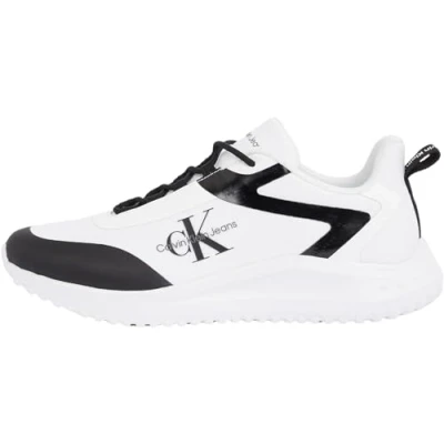 Abbildung von Calvin Klein Jeans EVA Runner LACE Sneaker low, Herren, Größe: 44, Bright white/black Schuhe
