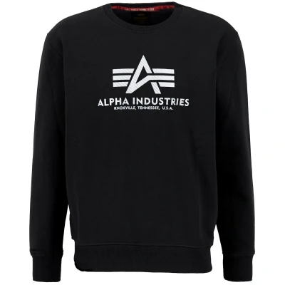 Abbildung von Alpha Industries Carbon Sweatshirt silber, Herren, Größe: Small, Silber