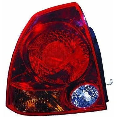 Abbildung von ABAKUS 221 1915R UQ Rückleuchte rechts P21/5W, P21W, W16W Rot ohne Lampenträger, Glühlampe HYUNDAI: ACCENT 2