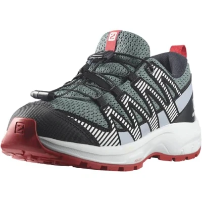 Abbildung von Salomon XA Pro V8 Unisex Kinder Multisportschuhe, Präzise Passform, Grip in jedem Gelände, Sportlicher Look, Stormy Weather, 34