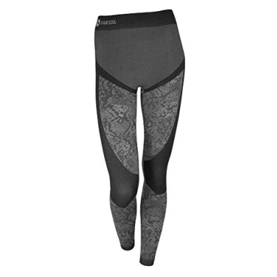 Abbildung von STARK SOUL Damen Seamless Funktionsunterwäsche, Thermo Unterwäsche, Hose, Grau, Gr. S/M