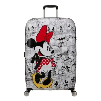 Abbildung von American Tourister Wavebreaker Disney Spinner 77/28 Tsa Fl Minnie Comics White Koffer mit 4 Rollen