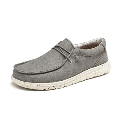 Abbildung von Bruno Marc Mokassins Damen Bequeme Loafer Slippers Slip on Loafers für Freizeitschuhe,Size 41,GRAU,SBLS225W