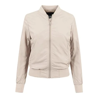 Abbildung von Urban Classics Bomberjacke, Damen, Größe: XL, Sand