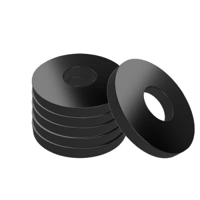 Abbildung von Offgridtec Unterlegscheibe Beilagscheibe schwarz Edelstahl V2A DIN304 M16 x 50mm 25 Stk.
