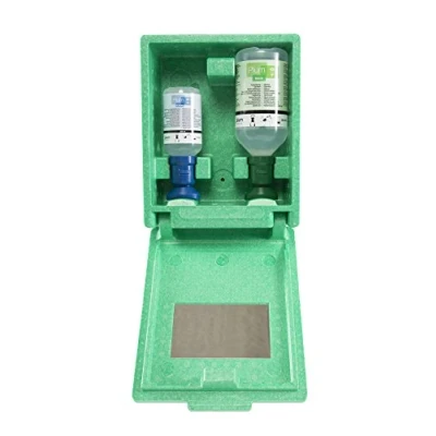 Abbildung von Plum 4789 Augen Notfallstation in Wandbox mit 2 Flaschen