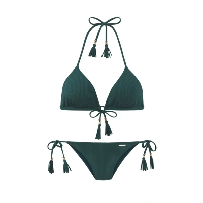 Abbildung von Elbsand Triangel Bikini, aus trendiger Rippware