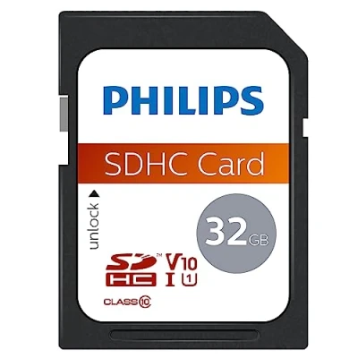 Abbildung von Philips SDHC Card 32GB Class 10 UHS I U1 FM32SD45B Mehrfarbig