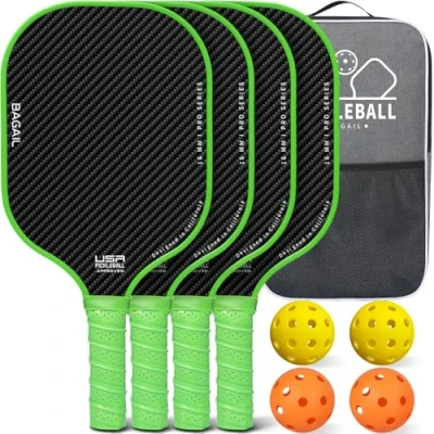 Abbildung von hohe Stoßdämpfung ergonomisch, geeignet für Pickleball Spiele im Innen und Außenbereich