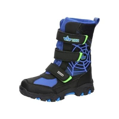 Abbildung von Lico Sindre V Schneestiefel, schwarz/blau/Lemon, 29 EU