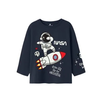 Abbildung von Name It Langarmshirt »NMMDALUM NASA LS NREG TOP NAS«
