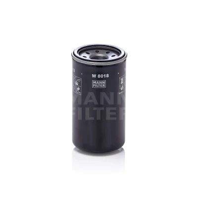 Abbildung von MANN FILTER W 8018 Ölfilter M 26 X 1.5 mit einem Rücklaufsperrventil Anschraubfilter ISUZU: D Max 1 Pickup