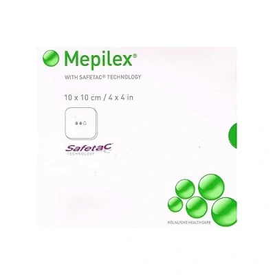 Abbildung von molnlycke mepilex Weicher Schaumverband, 10 x cm, 5er Pack