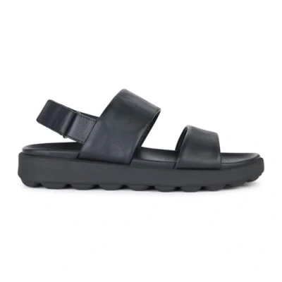 Abbildung von Geox Herren U SPHERICA EC6 C Slide Sandal, Black, 43 EU
