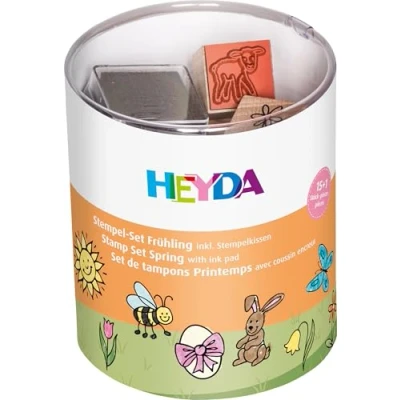 Abbildung von Heyda 204888484 Stempel Dose (Frühling) Motivgröße: ca. 1,5 x cm