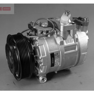 Abbildung von DENSO DCP28008 Kompressor 7SBU16C 12 PAG 46 R 134a mit Magnetkupplung PORSCHE: 911 Coupe