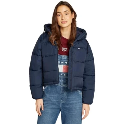 Abbildung von Tommy Jeans Steppjacke »TJW ASPEN PUFFER EXT«, mit Kapuze, Logostickerei