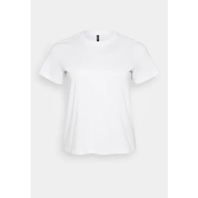 Abbildung von Vero Moda Curve Vmpaulina Tshirt basic, Damen, Größe: 48/50, Bright white