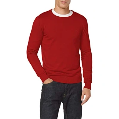 Abbildung von TOM TAILOR Herren Basic Strickpullover mit Crewneck