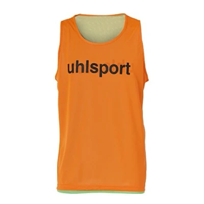 Abbildung von uhlsport Bekleidung Teamsport weind markierungsleibchen Wende, orange/Grün, M/L