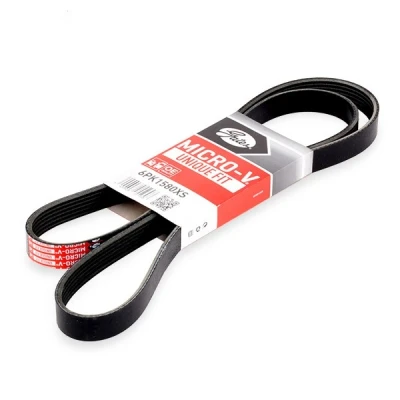 Abbildung von GATES 6PK1580XS Keilrippenriemen 1580 6 Polyester, EPDM (Ethylen Propylen Dien Kautschuk) RoadMax Value Line AUDI: Q5, A4 B8 Avant, A6 C6 Avant