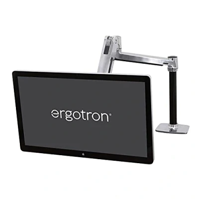 Abbildung von LX HD Steh Sitz Monitor Arm Tischhalterung für Monitore bis 13.6kg