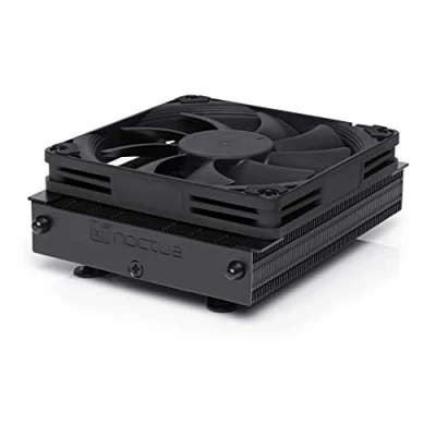Abbildung von Noctua NH L9a AM4 chromax.black, Low Profile CPU Kühler für AMD Ryzen (Schwarz)