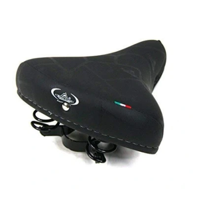 Abbildung von Montegrappa Sattel Federn Ideal Fahrrad Graziella Holland City Bike Schwarze Farbe