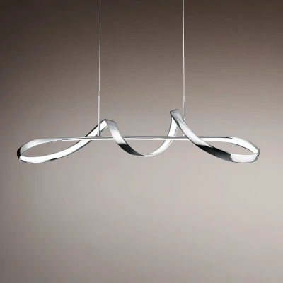 Abbildung von TRIO Leuchten LED Pendelleuchte »Perugia«, 1 flammig, Leuchtmittel Board fest integriert, Deko Hängelampe höhenverstellbar dimmbar neutralweiß 4000K, 4500 Lumen