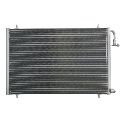 Abbildung von BOSCH 1 986 AD2 095 Klimakondensator mit Stickstofffüllung ohne Trockner, Montageanleitung, Dichtring 14,3mm 8,6mm 590mm R1234yf, R134a