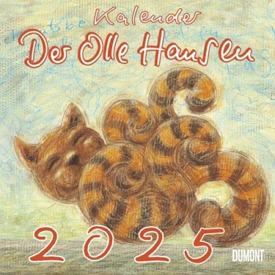 Abbildung von DUMONT Der Olle Hansen 2025 Broschürenkalender, 30x30cm, Wandkalender mit Gedichten und deutschem Kalendarium, von Pit Schulz