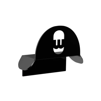 Abbildung von Wallbox Wandhalterung für Kabel (Black)
