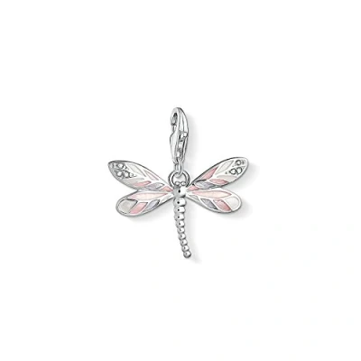 Abbildung von Thomas Sabo Damen Charm Anhänger Libelle Club 925 Sterling Silber 1516 041 9