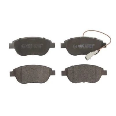 Abbildung von ABE C1F037ABE Bremsbelagsatz Vorderachse inkl. Verschleißwarnkontakt FIAT: Stilo Hatchback, BRAVO 2, Grande Punto LANCIA: DELTA 3, Musa