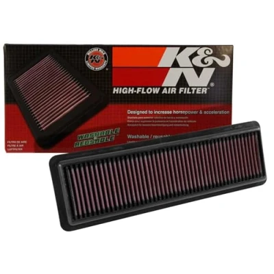 Abbildung von K&amp;N 33 3049 Motorluftfilter: Hochleistung, Prämie, Abwaschbar, Ersatzfilter,Erhöhte Leistung, 2014 2018 (i10, Grand, Xcent)