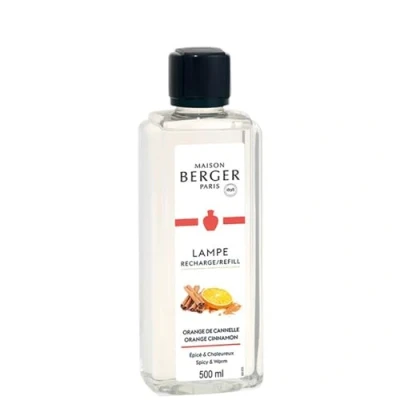 Abbildung von Maison Berger Lampe Refill Orange de Cannelle gebrauchsfertig Parfümiert und reinigt Feine, gleichmäßige langanhaltende Wirkung 500ml