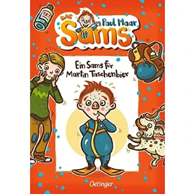 Abbildung von Das Sams 4. Ein für Martin Taschenbier: Der Kinderbuch Klassiker, modern und farbig illustriert von Nina Dulleck Kinder ab 7 Jahren