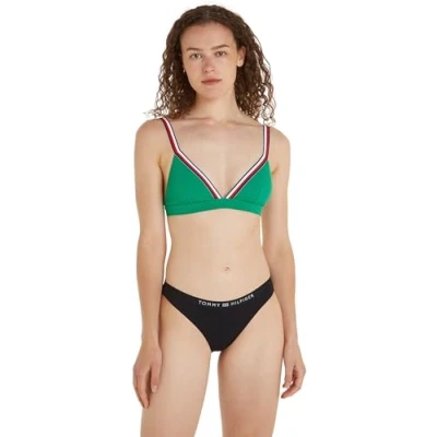Abbildung von Tommy Hilfiger Tonal LOGO Bikinihose, Damen, Größe: XL, Black